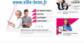Bron le nouveau site web est en ligne Le nouveau site web de la Ville de Bron